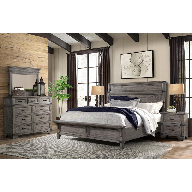 Lacroix Solid Wood Headboard, King