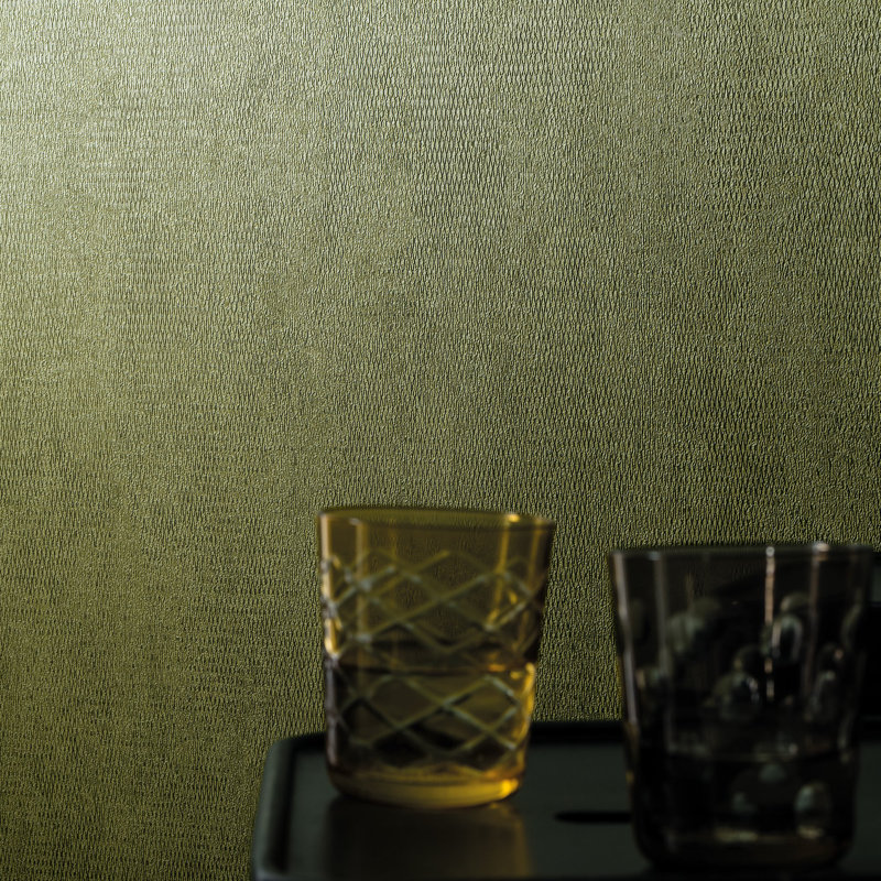 Rouleau de papier peint mat effet Energy Collection, Vert