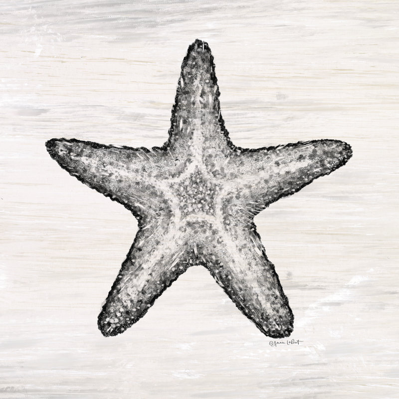 Raritan Starfish par Annie Lapoint, H 12 po x l 12 po