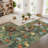 Modern Area Rugs Flower Accent CarpetNon-Slip Area Rug Farmhouse Throw Rugs for BedroomLiving RoomOffice-30811463-30811462