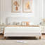 Wauseon Boucle Upholstered Platform Bed With Adjustable Headboard-458542876