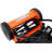 14-Inch 5-Blade Push Reel Lawn Mower With Grass Catcher, ORANGE COLOR