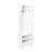 Minimalist Corner Hall Tree With Shoe Bench, Versatile Entryway Coat Rack With 4 Hooks, Corner Cabinet With Adjustable Shelf For Hallway, Living Room, White, 29.5''W*71.6''H (NEW SKU: N721P401788K)-2041170262