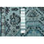 Tapis bleu tissé à la machine Wolfdale-380607614