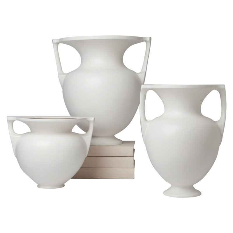 Grecian Amphora Decorative Bottle, 11" H x 13.75" W x 13.75" D