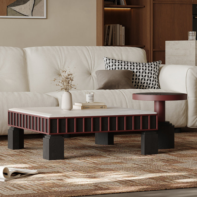 Italian Light Luxury Style Coffee Table