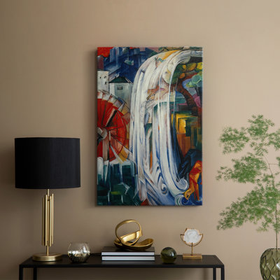The Bewitched Mill -Gallery Wrapped Canvas by Franz Marc
