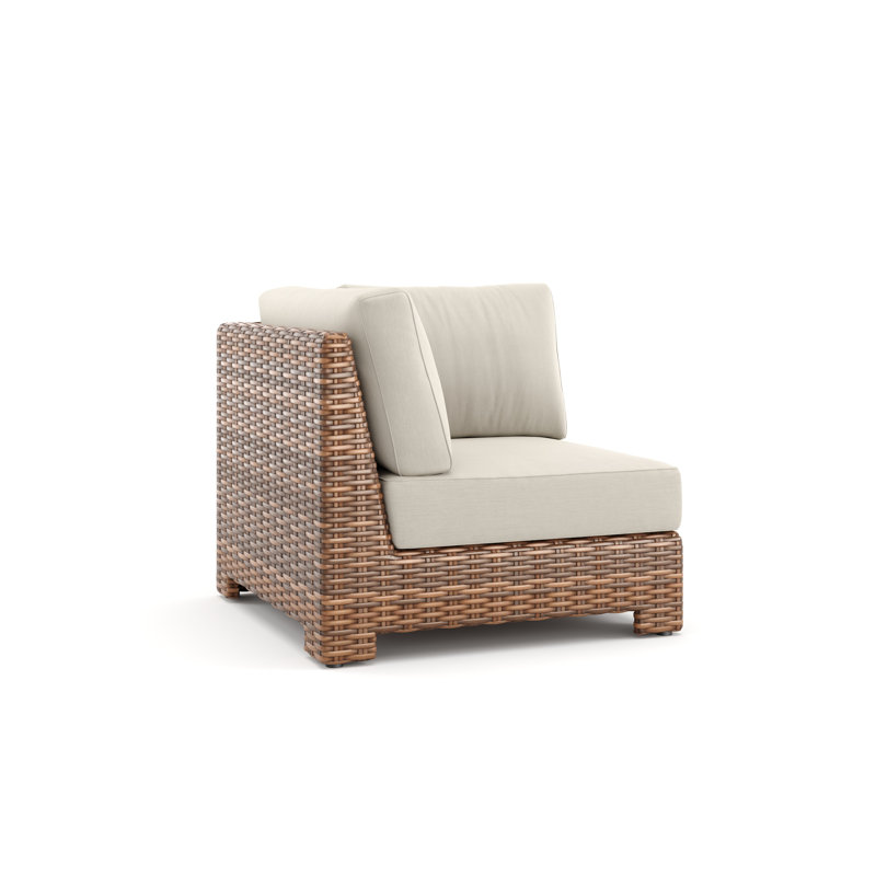 Nico Outdoor Corner Wedge Lounge Chair