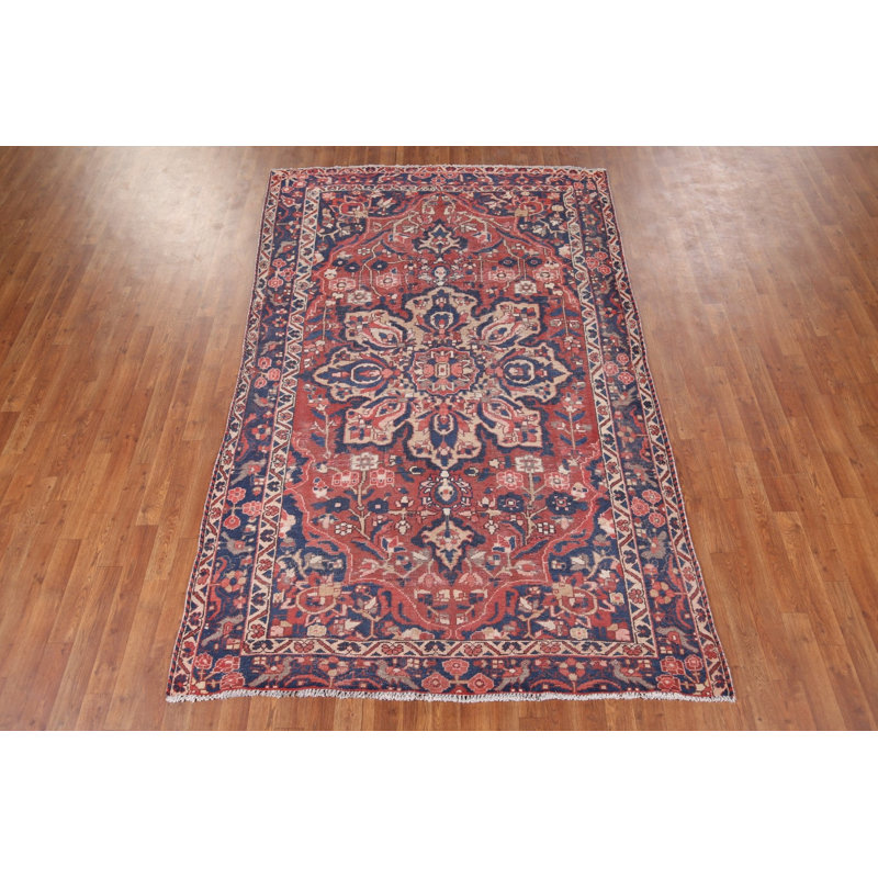 Tapis en laine vieillie 6 x 9