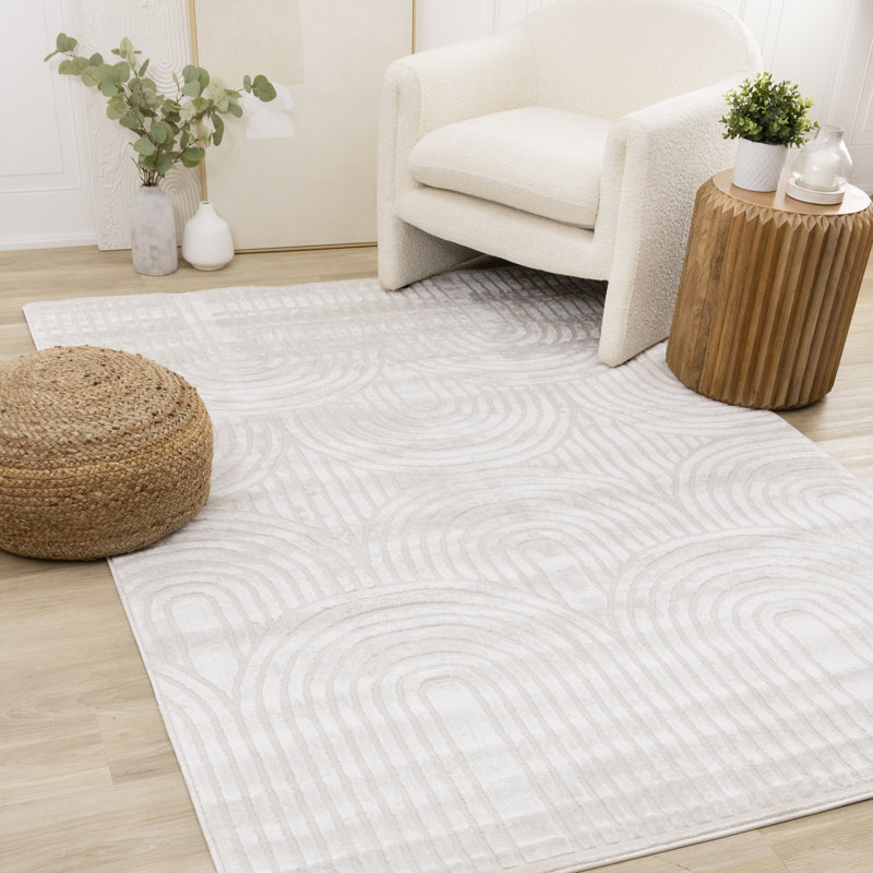 Trinesha Soft Arches Area Rug, Rectangle 7'10" x 10'6"