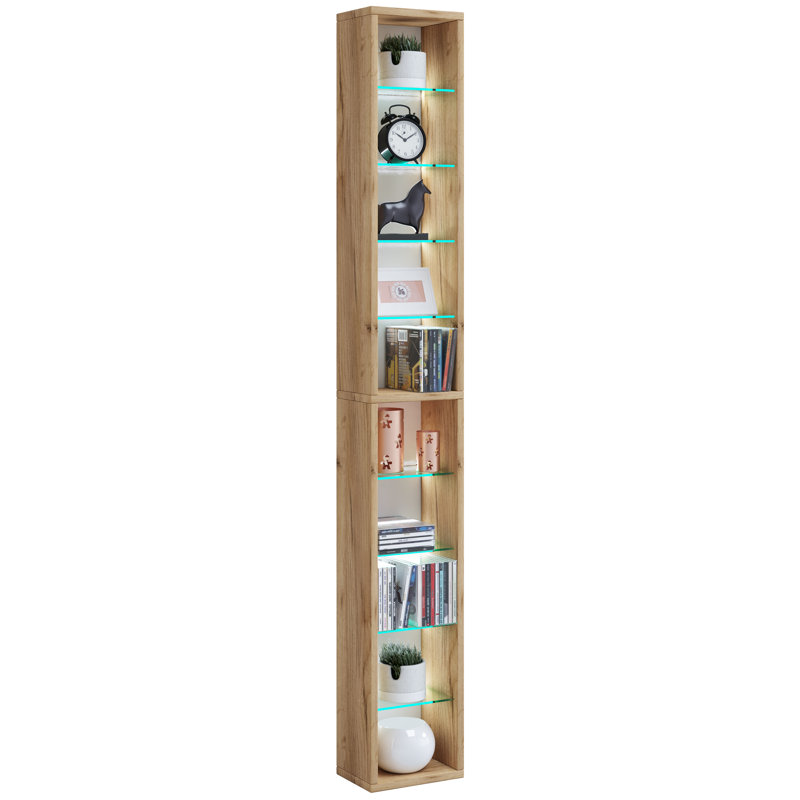 Autom 151cm H x 21cm W Standard Bookcase