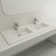 BOCCHI Ravenna 18.75'' Fireclay Rectangular Bathroom Sink with Overflow