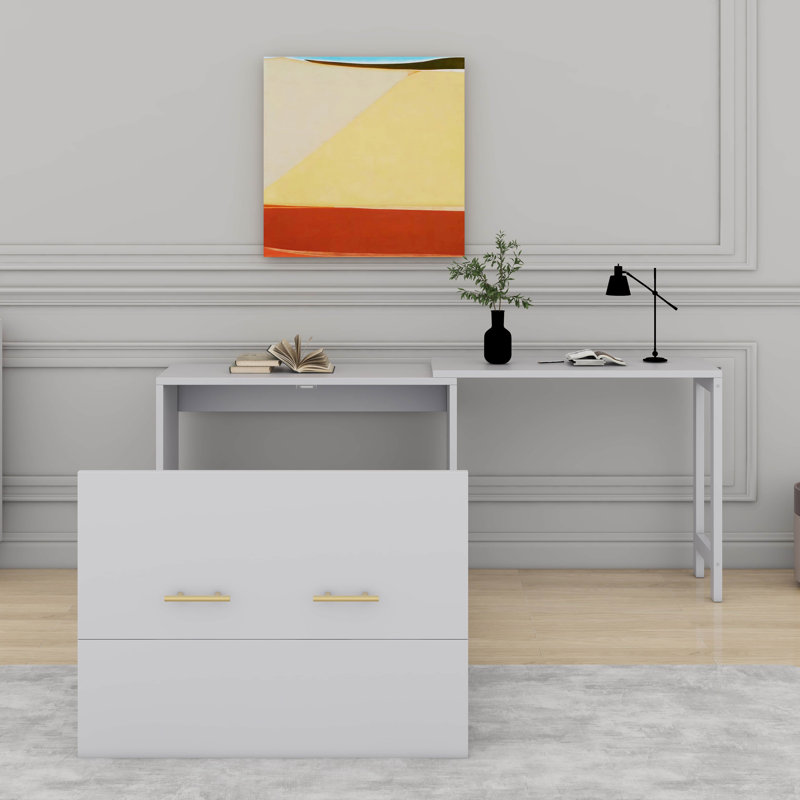 Lit simple escamotable avec commode à hauteur réglable, commode escamotable avec coussin pliable, Gris