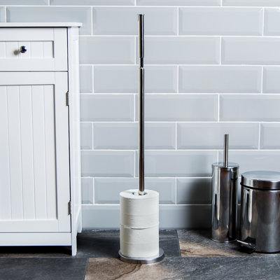 Currahee Free Standing Toilet Paper Holder