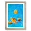 Falling Oranges - Picture Frame Painting Print-56853404-56853406