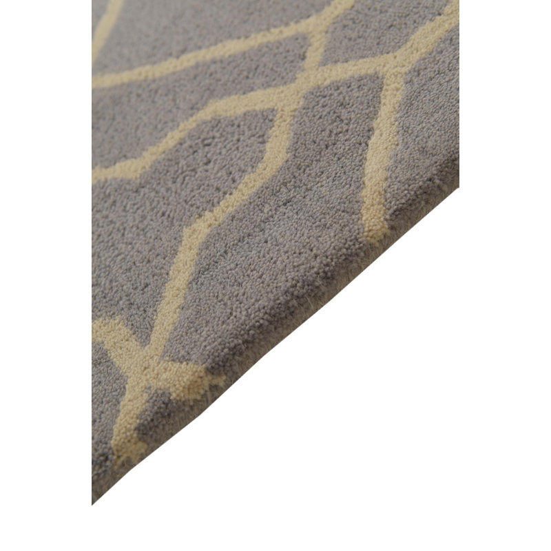 Tapis gris clair 5 pi 2 po x 8 pi 1 po Pineland
