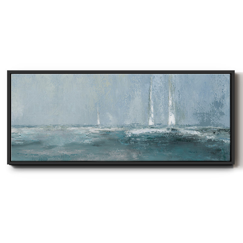 «Headed Out», reproduction sur toile encadrée, Noir, H 12 po x l 30 po x P 1,5 po