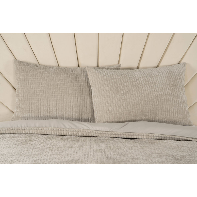 Duvet Cover & Insert, King Duvet Cover + 2 Shams + 2 Throw Pillows