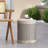 Outdoor round shape Concrete Side Table with sturdy base