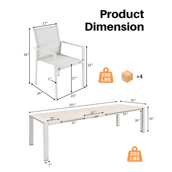 Dimensions du produit