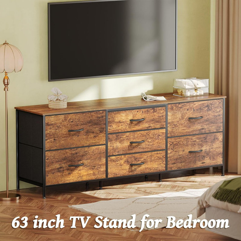 Meuble télé 63 po pour chambre à coucher, 55 po, ...