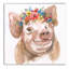 « royal porc », peinture sur toile tendue-690055238