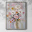 Reproduction encadrée FLORAL Series CCCCXXIX - bois massif-76801587