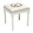 Initial A Vanity Stool, Initials A thru Z available