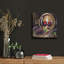 Charlton Home® «Two Glasses Of Wine» par Rey Klimt, art mural en métal-1397974378