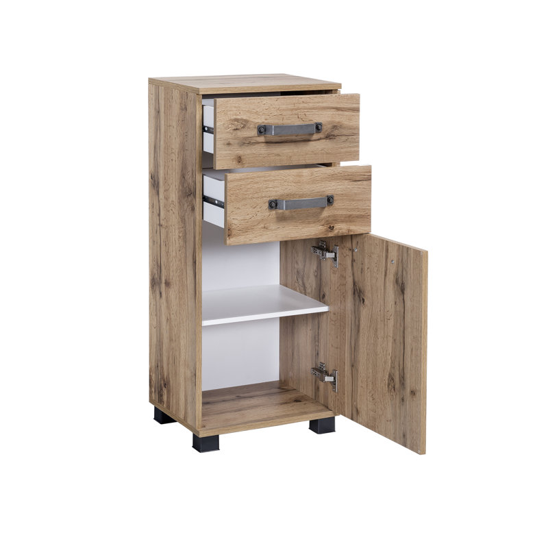 Milan Bathroom Cabinet, Natural colours