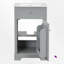 Meuble-lavabo simple 20 po avec comptoir en céramique-1170705971