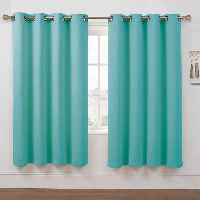 Rideau occultant Neil, Turquoise, L 52 po x L 63 po