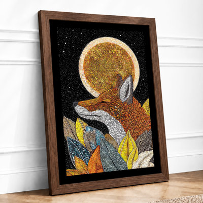 Astronaut Under Stars Boho - Print
