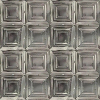 Carreaux de plafond et panneaux muraux cloutés en métal 2 pi x 2 pi (24 po x 24 po) American Tin Cellings
