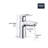 BauLoop Single Hole Bathroom Faucet