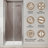 32"-34"W X 72"H Semi-Frameless 180° Rotatable Pivot Shower Door Bifold Frameless Shower Door With 1/4 Inches Tempered Glass-120343720