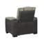 Fauteuil inclinable Bruno gris-122763986