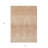 3' X 5' Salmon And Ivory Abstract Washable Indoor Outdoor Area Rug