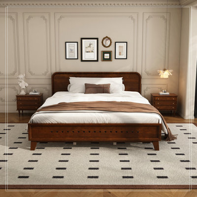 Wood Platform Bed