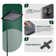 Adjustable 12" Rectangular High Pressure Dual Shower Head with 6-Spray Handheld Shower