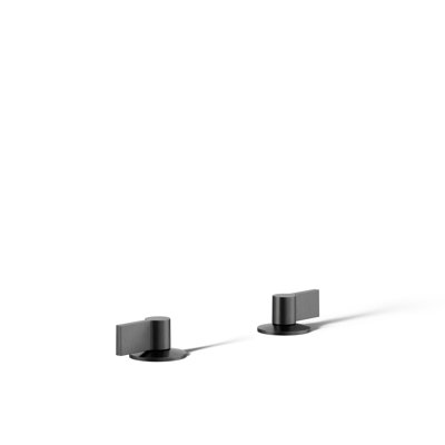 Components Deck-Mount Bath Faucet Handles With Lever Design