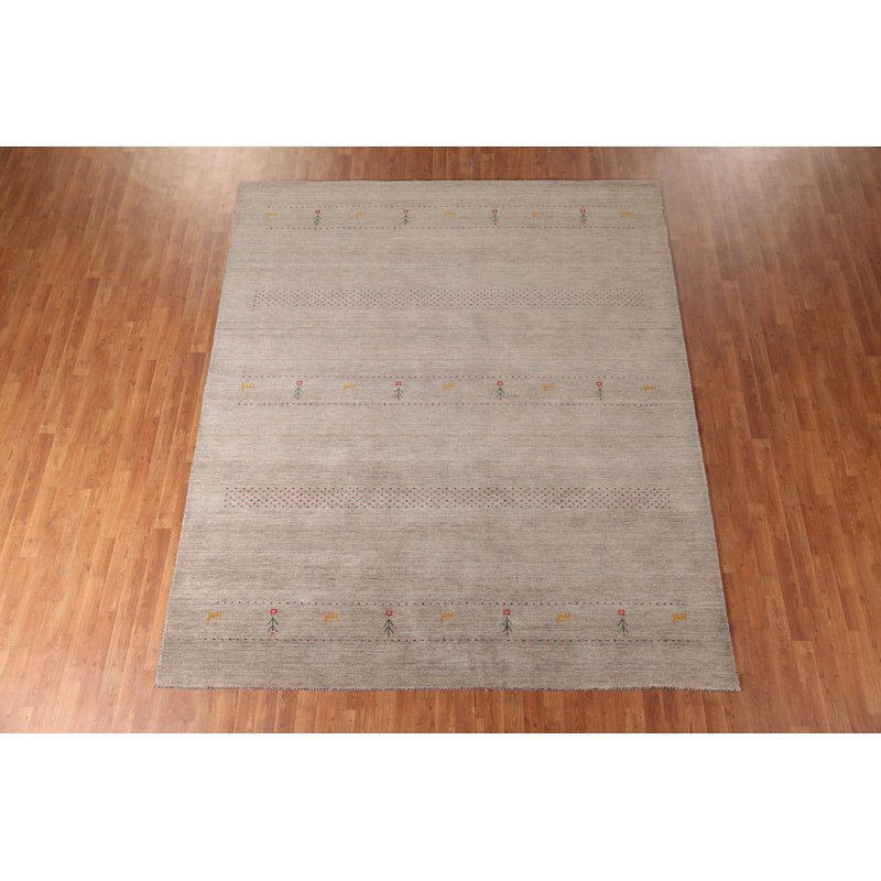 Tapis oriental fait à la main Gabbeh 8 x 10