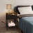 Tarocco 15.7'' W Metal Nightstand-2020380437