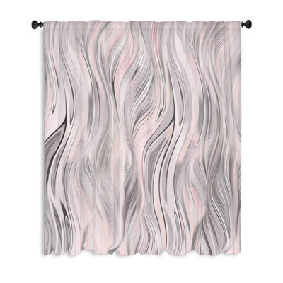 Rideau transparent en polyester Gorrill