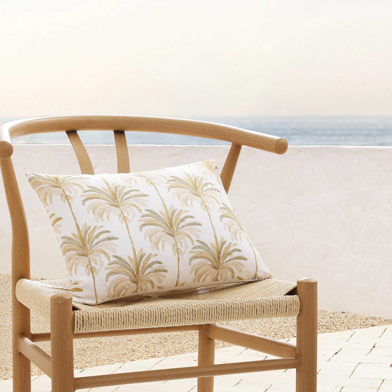 Coussin décoratif beige Tommy Bahama Santiago