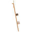 Wood 4 Freestanding Towel Rack