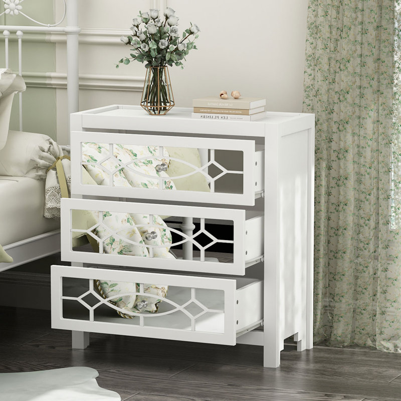 Eastan 26'' W Nightstand, White
