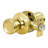 Terrace Passage Hall/Closet Door Knob with Universal 6-Way Latch-14651638