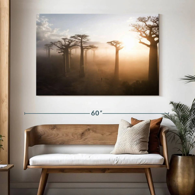 Harnek Baobab Avenue Madagascar, 34" H x 51" W