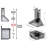 ZLINE 30 in. Professional Convertible Vent Wall Mount Range Hood in Stainless Steel (587-30)-2030549173